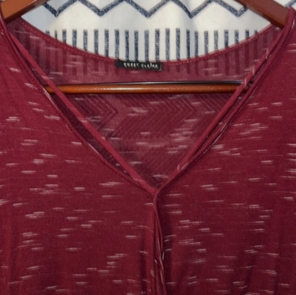 High low wrap shirt from VICI - Picture 2 of 3